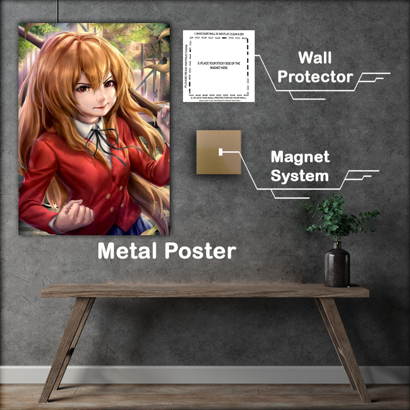Buy Metal Poster : (Taigas Tiny Tiger A Fanart Manga Tribute)