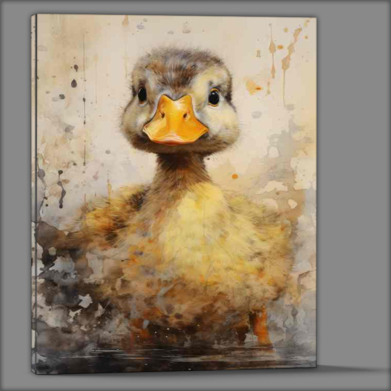 Buy Canvas : (A Closer Look at the Charm of Ducks)