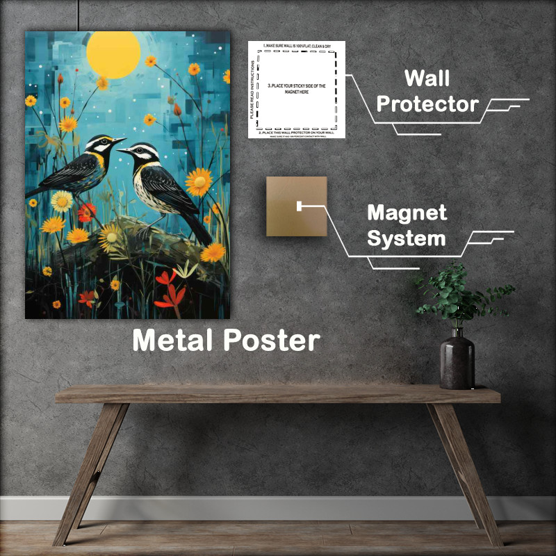 Buy Metal Poster : (Bird Art From Realism to Modernism)