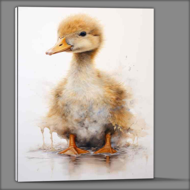Buy Canvas : (Cute Ducks The Quirky Charm of Water loving Birds)