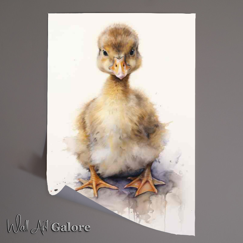 Buy Unframed Poster : (Duckling Days Capturing the Sweet Moments of Baby Ducks)