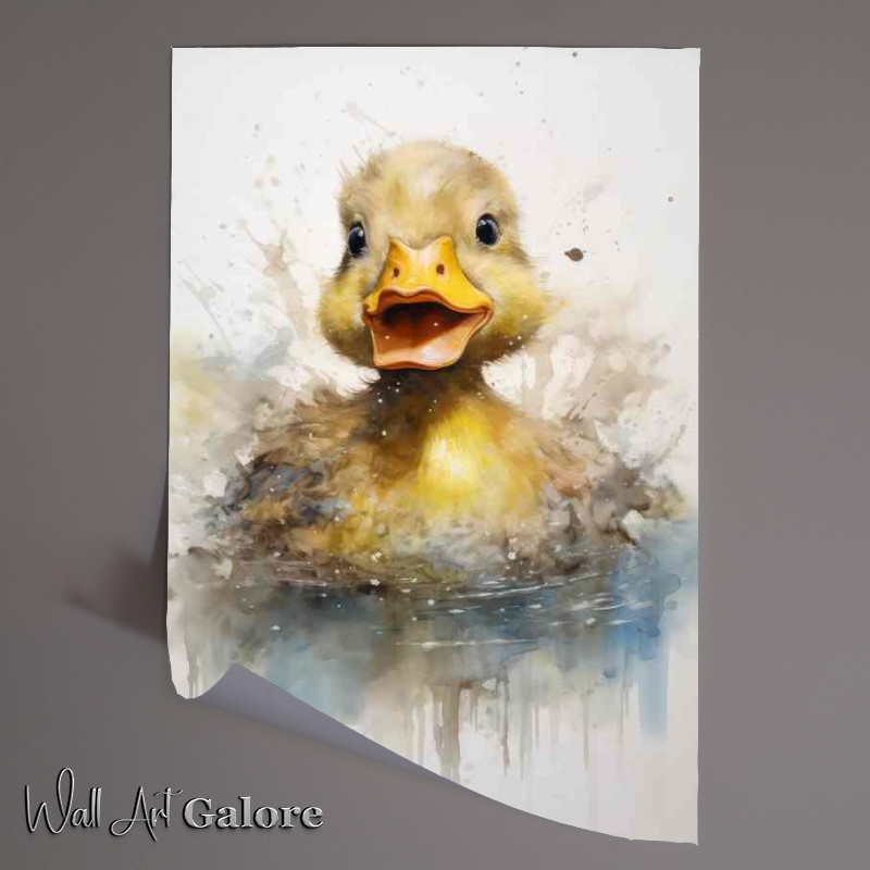 Buy Unframed Poster : (Feathers and Fluff The Irresistible Appeal of Ducks)