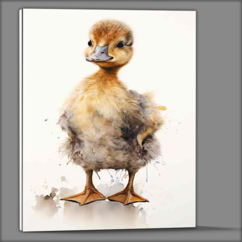 Buy Canvas : (Feathery Friends Celebrating the Cuteness of Ducks in Nature)