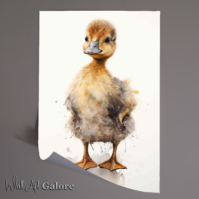 Buy Unframed Poster : (Feathery Friends Celebrating the Cuteness of Ducks in Nature)
