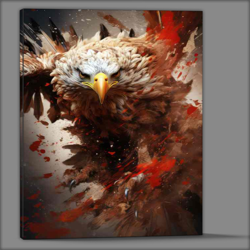 Buy Canvas : (Hawk Species Diversity From Red-Tails to Ferruginous)