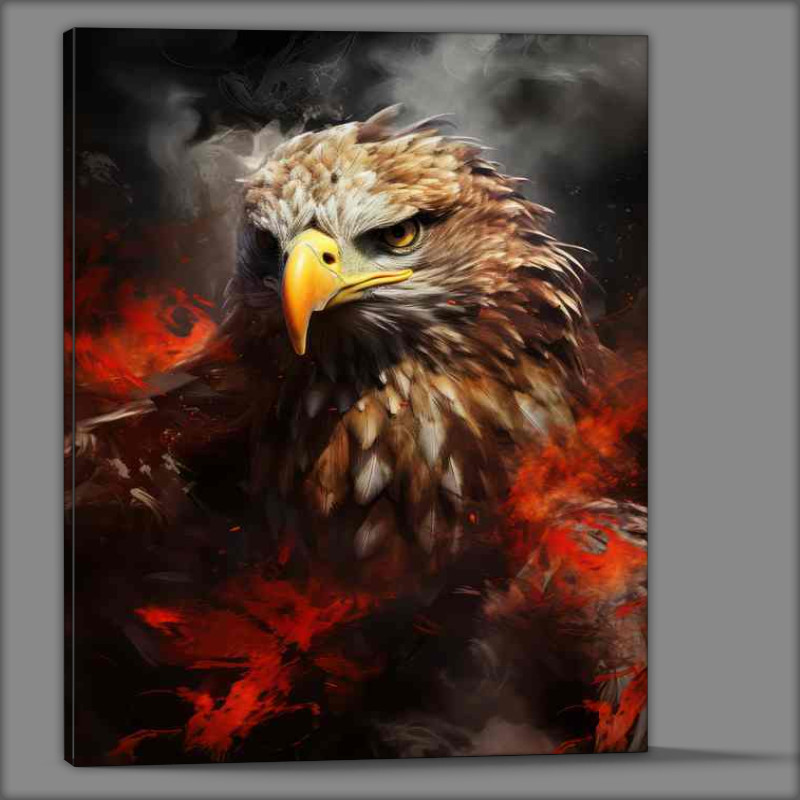 Buy Canvas : (Hawk Watch A Closer Look at These Birds of Prey)