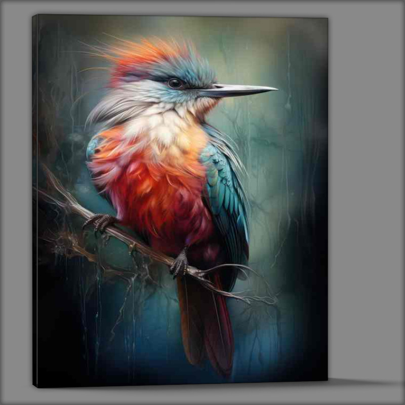 Buy Canvas : (Kingfisher Wonders The World of Alcedinidae)