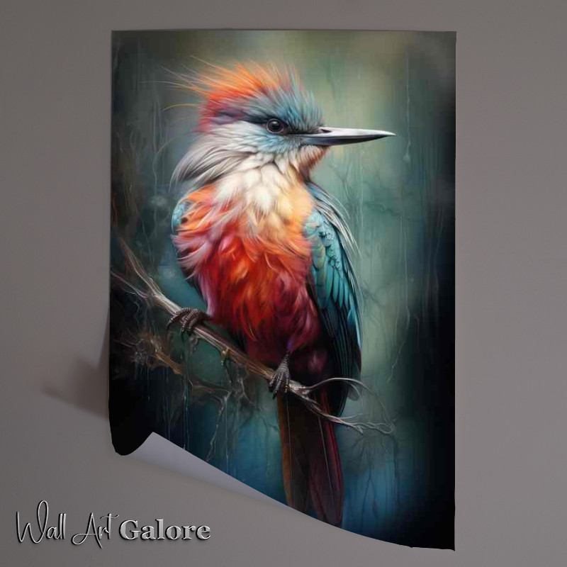 Buy Unframed Poster : (Kingfisher Wonders The World of Alcedinidae)
