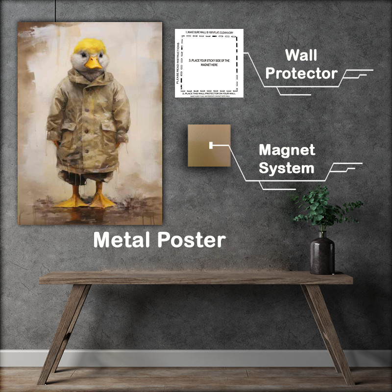 Buy Metal Poster : (Meet the Ducklings Natures Most Adorable Waterfowl)