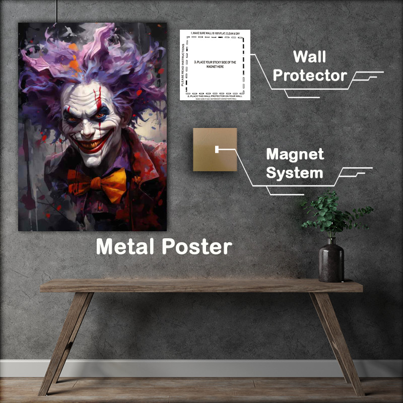 Buy Metal Poster : (Gory Jokes When Clowns Attack)