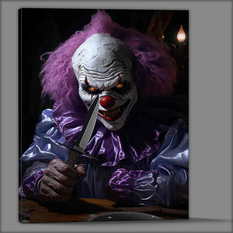 Buy Canvas : (Horrific Harlequins Chronicles of the Cursed Clown)