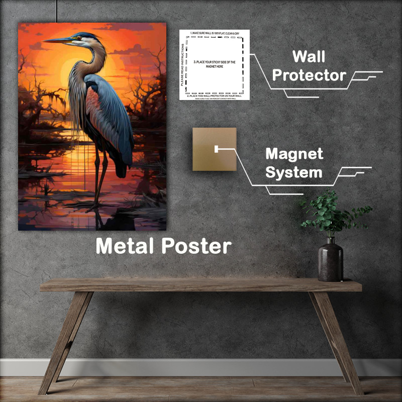 Buy Metal Poster : (Sunrise A Spectacle of Nature Dawn Setting)