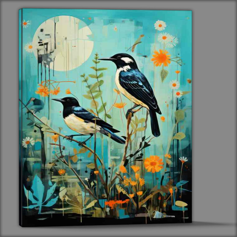 Buy Canvas : (The Evolution of BirdsFrom Realism to Modernism art)