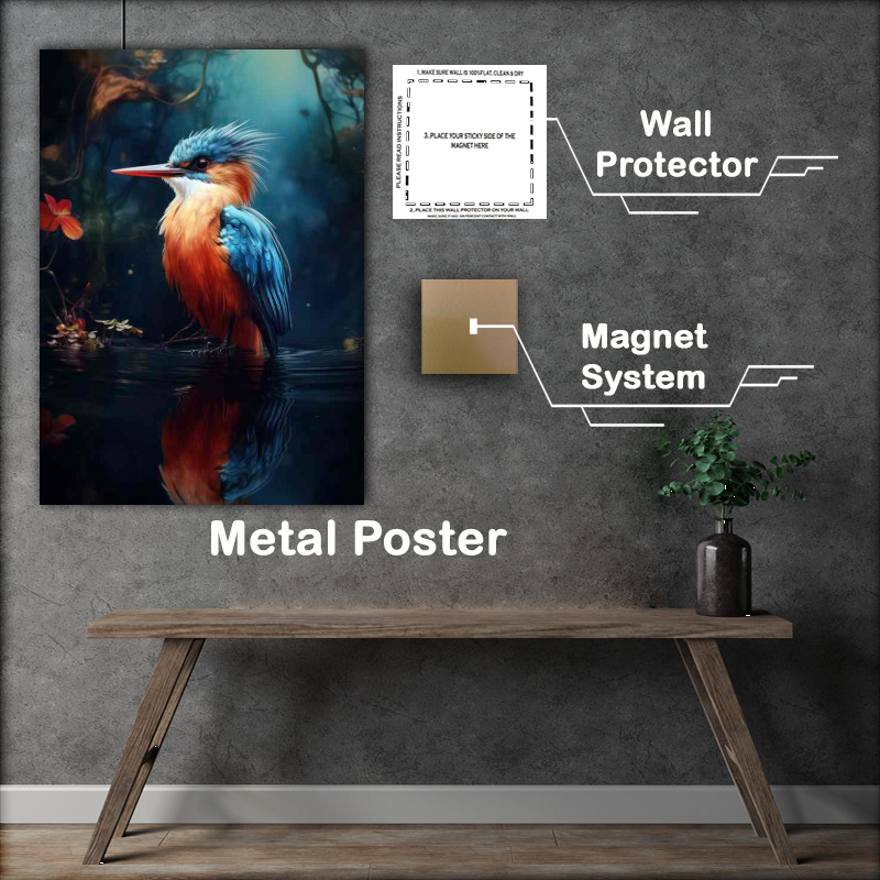 Buy Metal Poster : (The Kingfisher Chronicles A Story of Colorful Hunters)