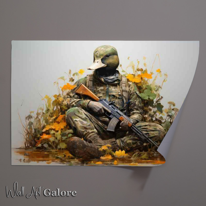 Buy Unframed Poster : (Duch hunting ready for action)