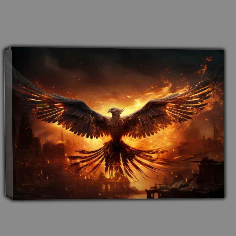 Buy Canvas : (Rising Strong Embracing the Spirit of the Phoenix)