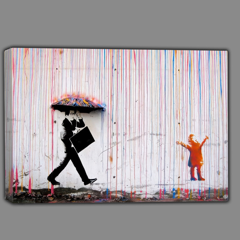 Buy Canvas : (Coloured Rain Coloured)