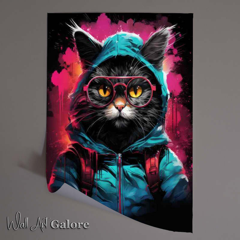 Buy Unframed Poster : (Feline Spectrum Discovering the Many Colors of Cats)