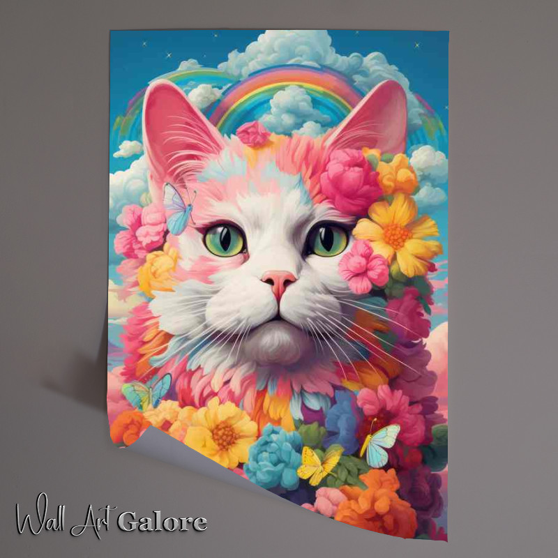 Buy Unframed Poster : (Paws and Colors Celebrating the Diversity of Feline Fur)