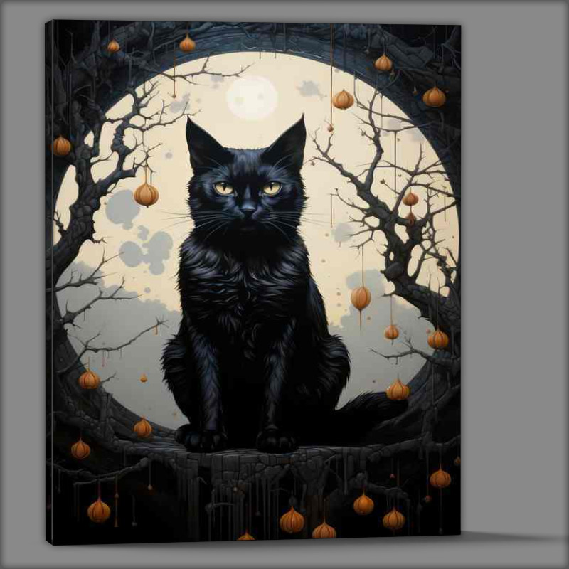Buy Canvas : (Paws and Palette Artistic s of Colorful Cats)