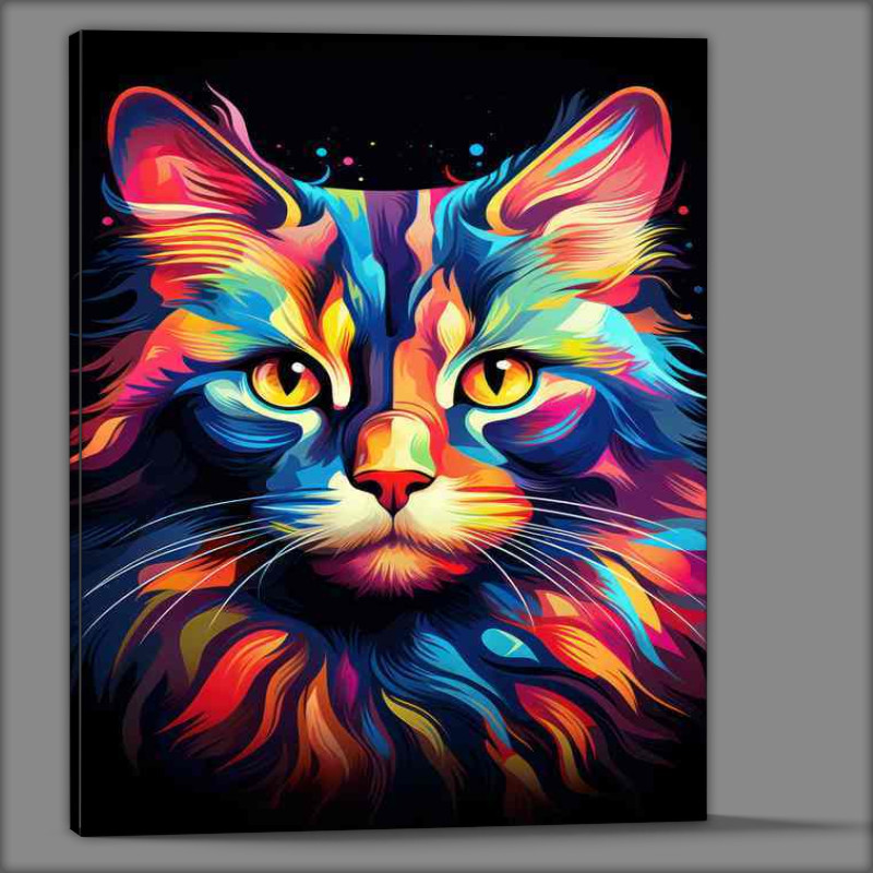 Buy Canvas : (Rainbow Cats A Visual Delight)