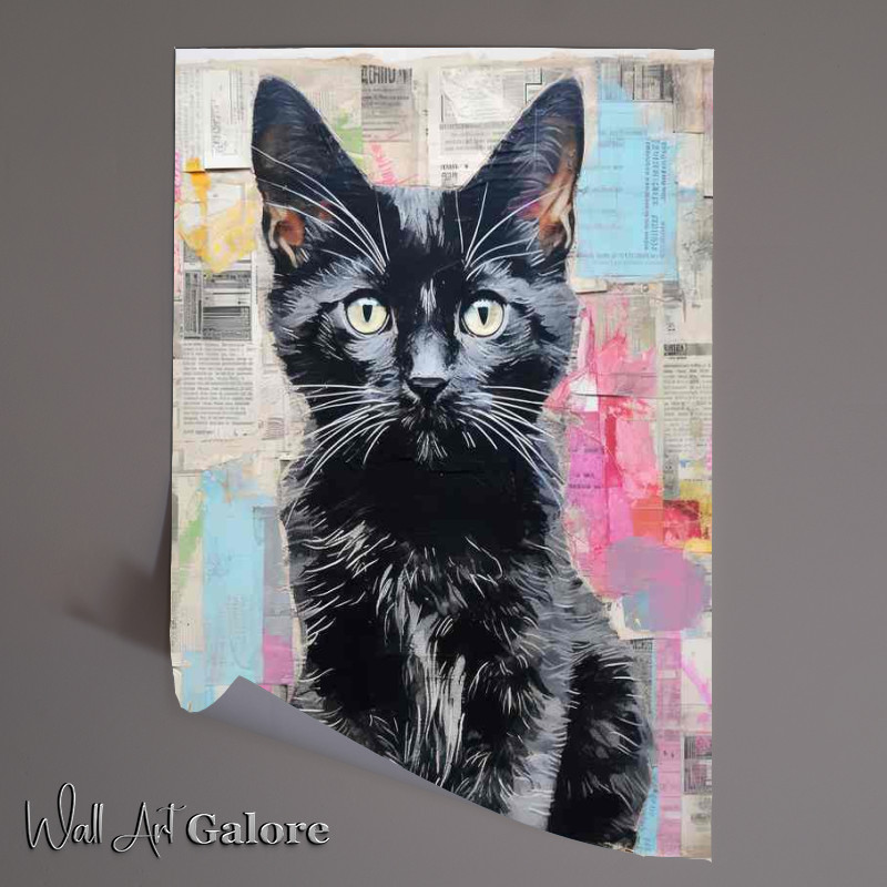 Buy Unframed Poster : (The World of Rainbow Cats A Visual Delight)