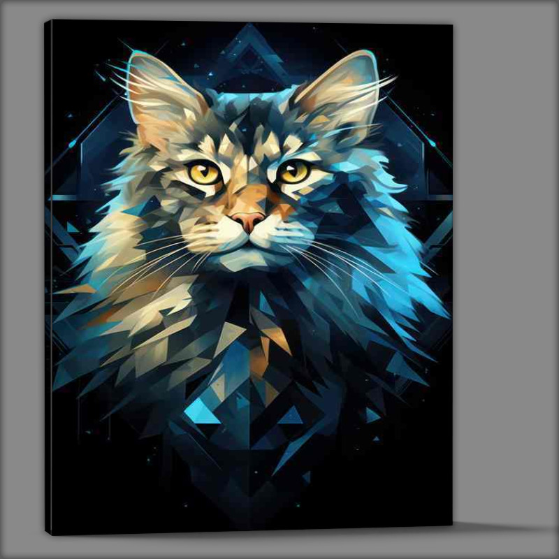 Buy Canvas : (Vibrant Cats Exploring the World of Colorful Felines)