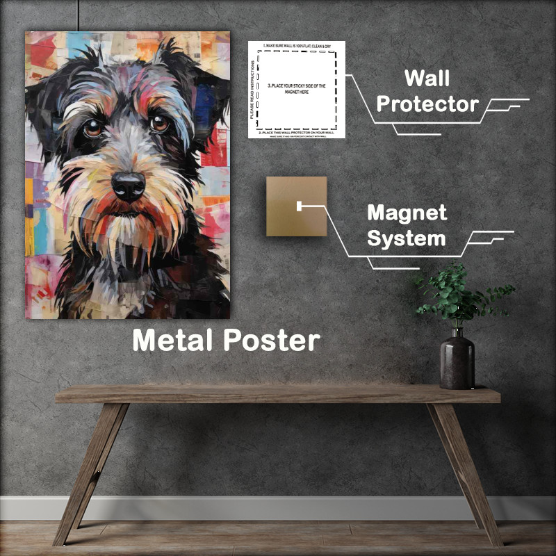 Buy Metal Poster : (pete The Terrier just chillin)