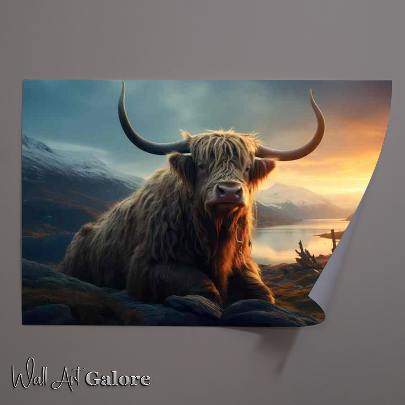 Buy Unframed Poster : (Highland Cows Majestic Beauty of the Scottish Highlands)