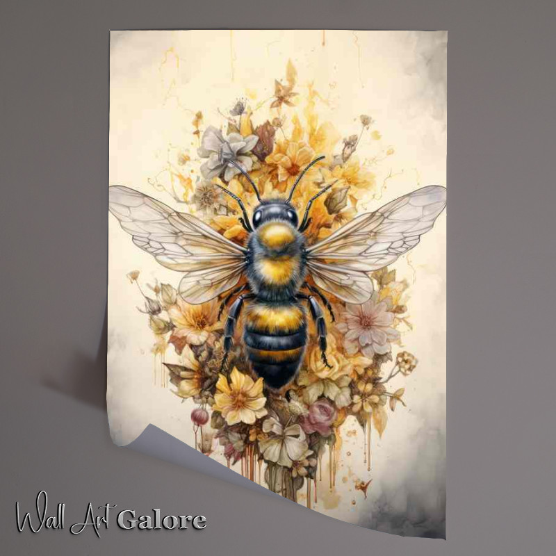 Buy Unframed Poster : (From Blossom to Jar Exploring Bees Flowers and Honey)