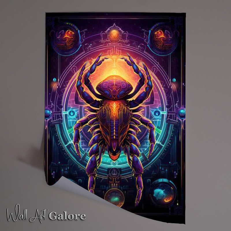 Buy Unframed Poster : (The Beauty of Diversity Colorful Spiders in the Wild)