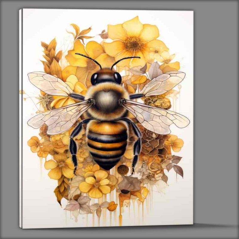 Buy Canvas : (The Buzz About Bees Flowers and Honey)