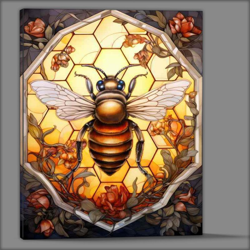 Buy Canvas : (The Buzzing Wonders Bees Flowers and the Magic of Honey)
