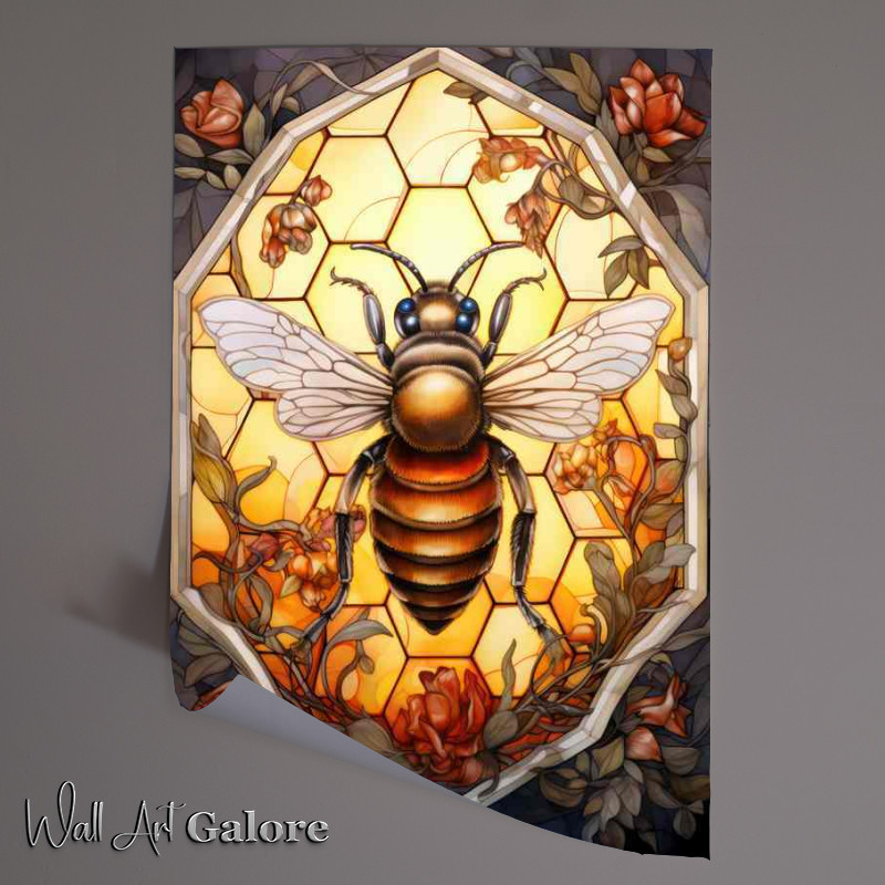 Buy Unframed Poster : (The Buzzing Wonders Bees Flowers and the Magic of Honey)