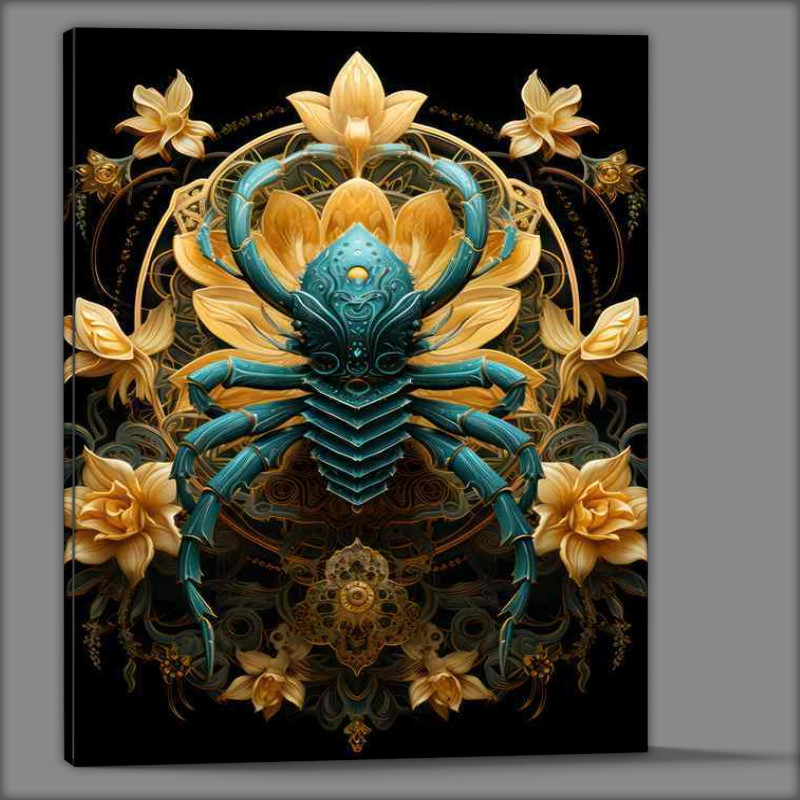 Buy Canvas : (Vibrant Arachnids A Look at Colorful Spiders)