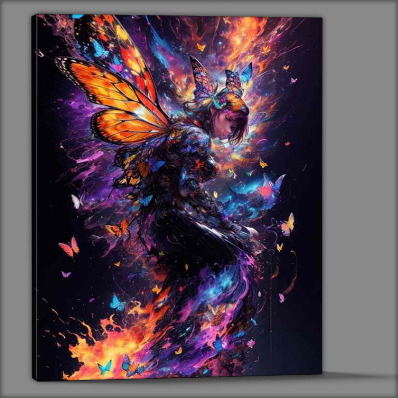 Buy Canvas : (Winged Wonders The Captivating World of Wild Butterflies)