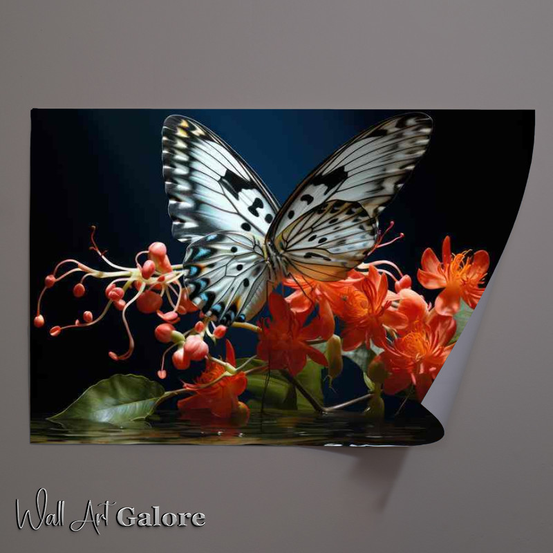 Buy Unframed Poster : (Butterflies in Their Wild Habitat)