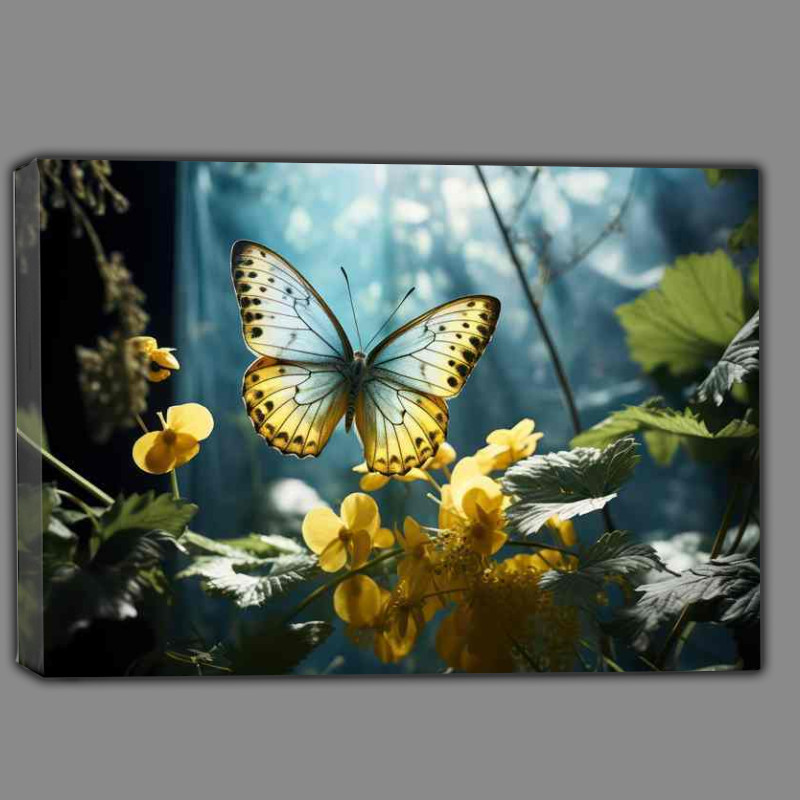 Buy Canvas : (On the Wings of Freedom Capturing Wild Butterflies)