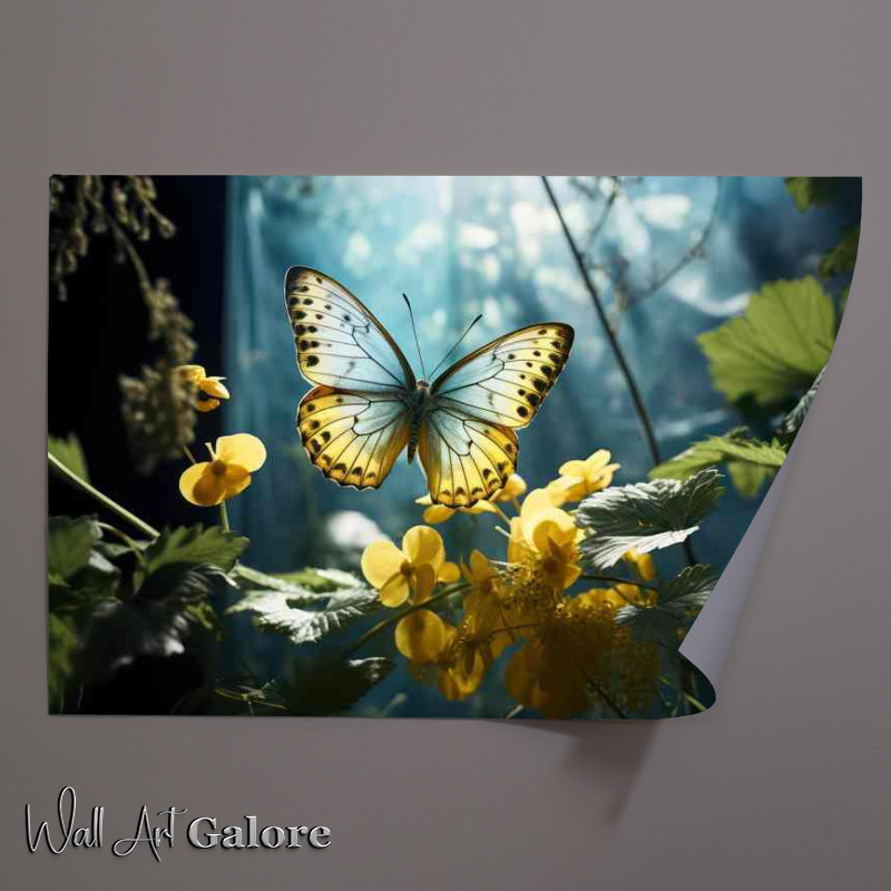 Buy Unframed Poster : (On the Wings of Freedom Capturing Wild Butterflies)