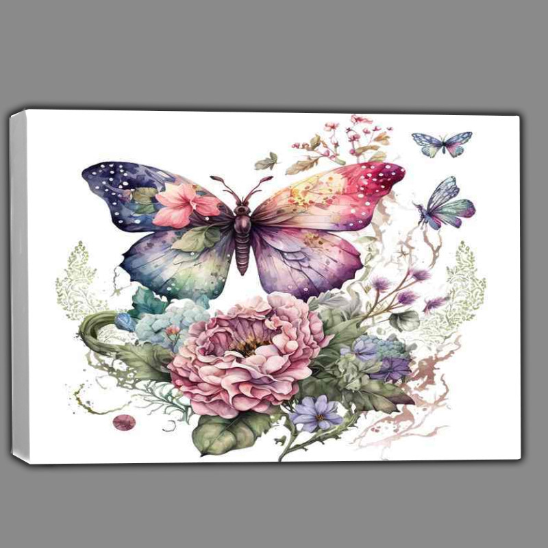 Buy Canvas : (Wild Butterflies and Their Beauty)