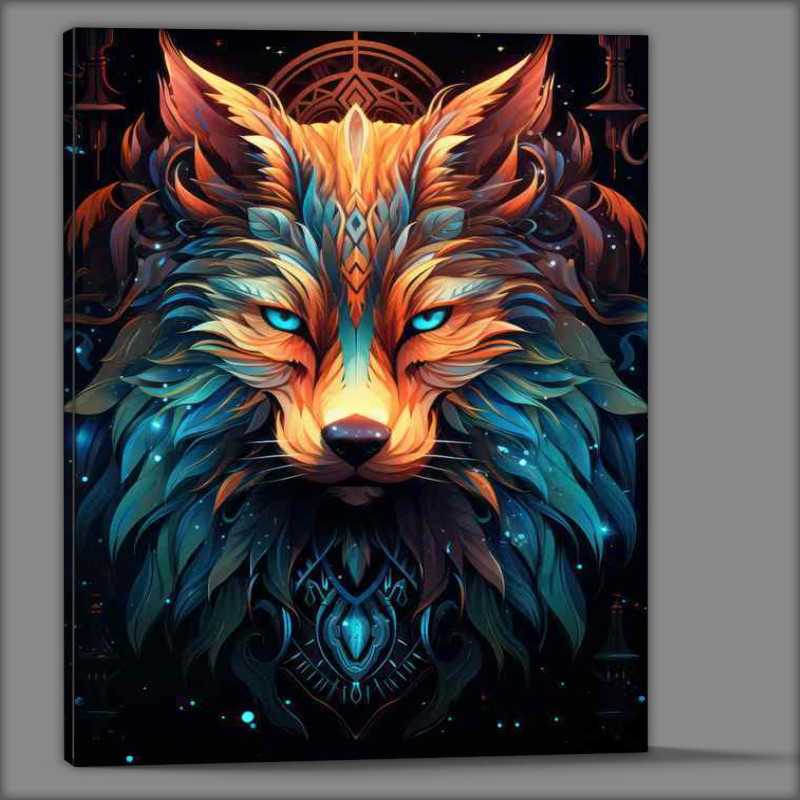 Buy Canvas : (Adorning Your Space with Wolf Art)