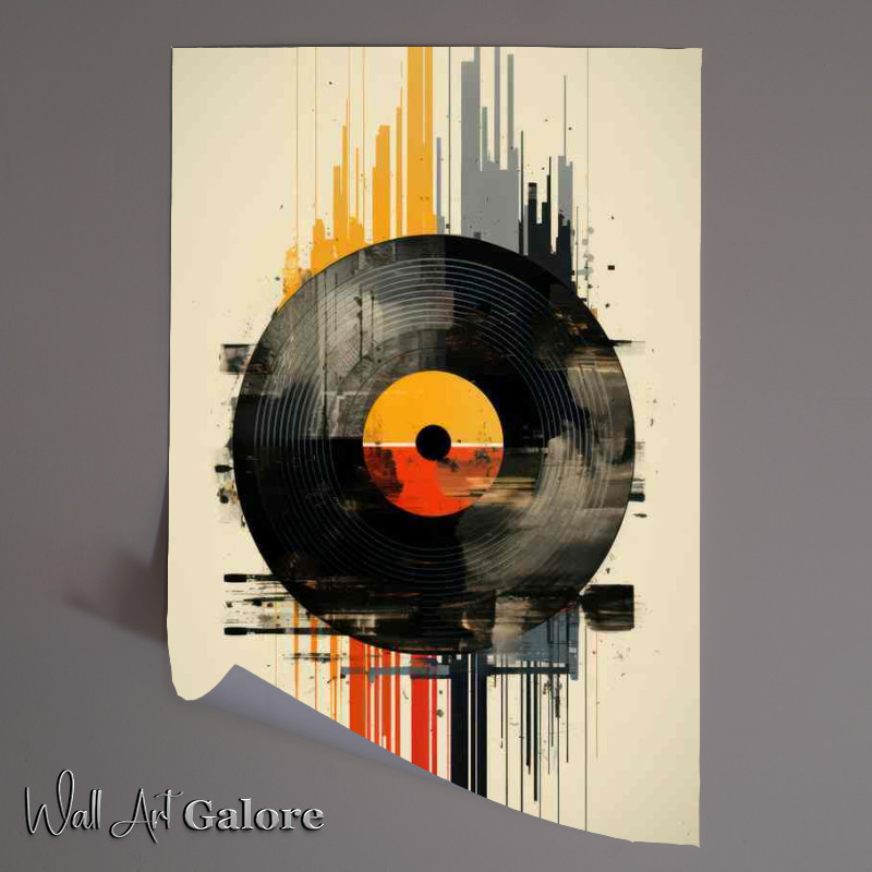 Buy Unframed Poster : (Illustration of a record)