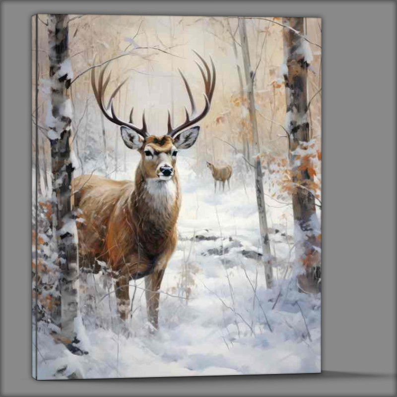 Buy Canvas : (In the Company of Deer A Woodland Adventure)
