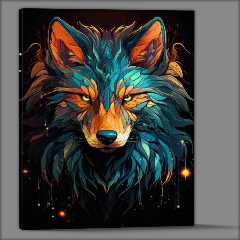 Buy Canvas : (Mr Wolf in true art form)