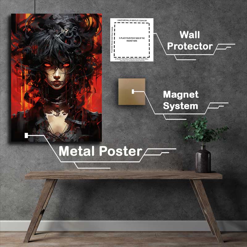 Buy Metal Poster : (Jigoku gurumon animae)