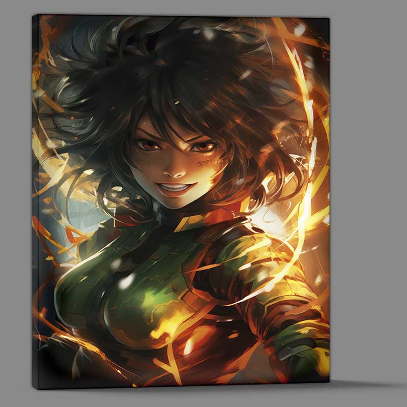 Buy Canvas : (Kagura bikuuda one senryoku no hero style)