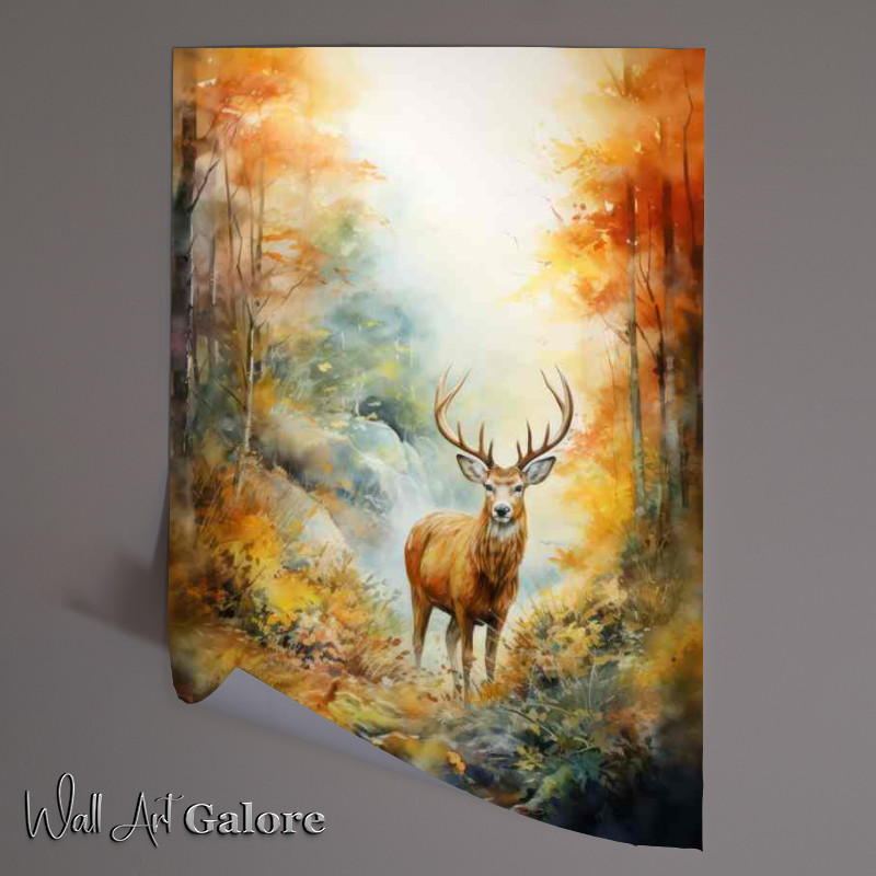 Buy Unframed Poster : (Thriving in the Wild The Secret Lives of Deer)