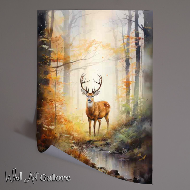 Buy Unframed Poster : (Unveiling the Mysteries of Forest Dwelling Deer)