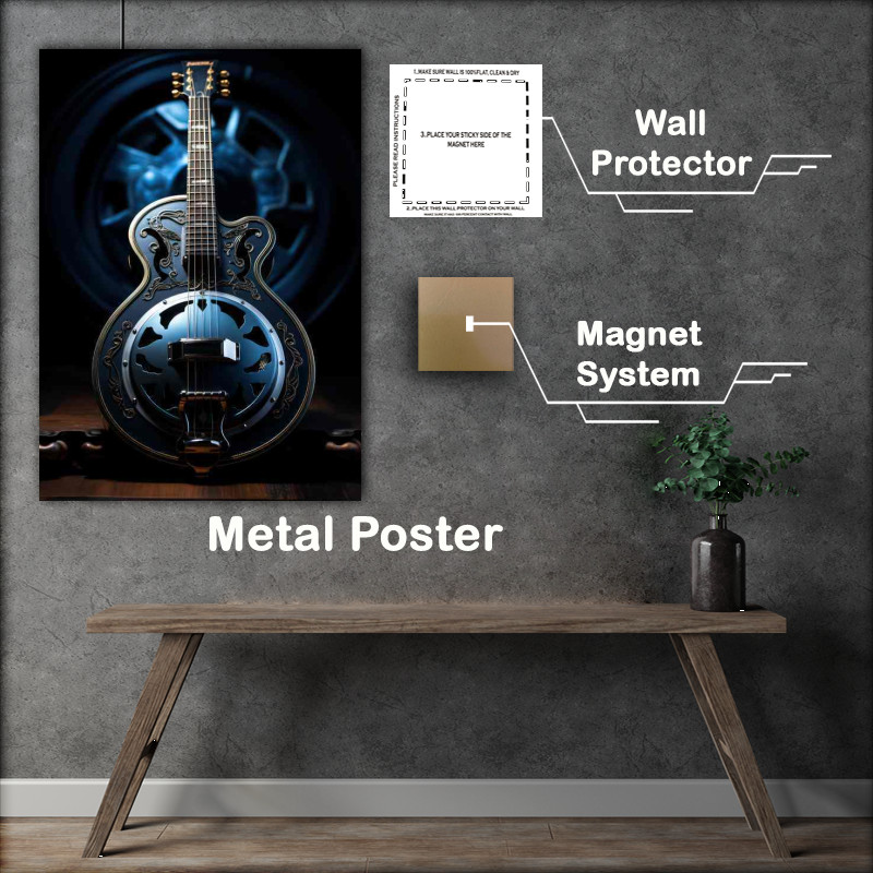 Buy Metal Poster : (Resophonic guitar)