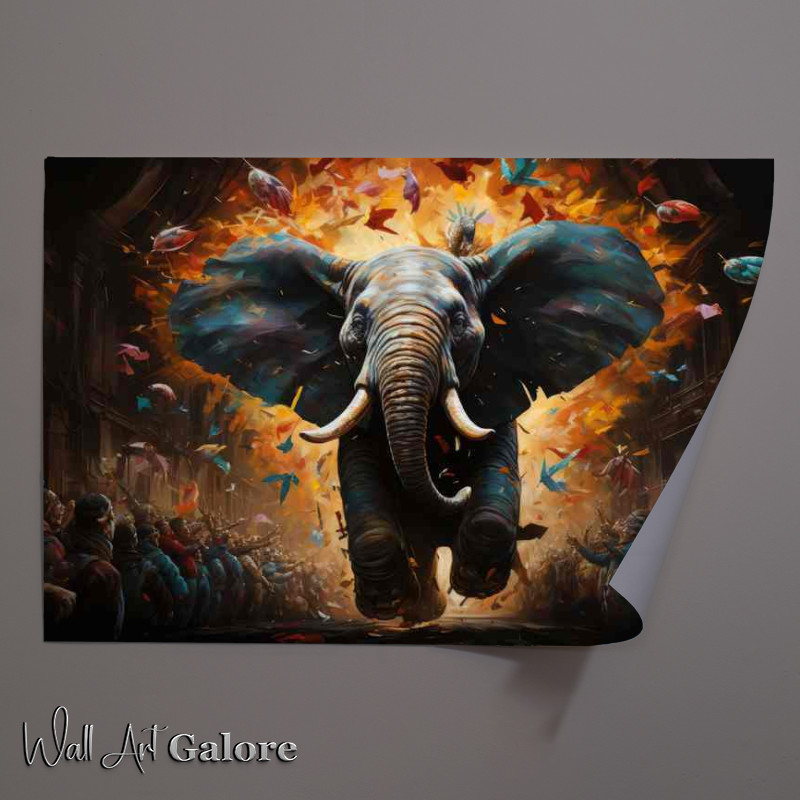 Buy Unframed Poster : (The Might Of The Fantastic Elephant)